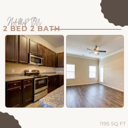 2 Bed 2 Bath Hampton Floorplan