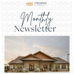 graphic for monthly newletter