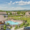 Aerial view of the property 